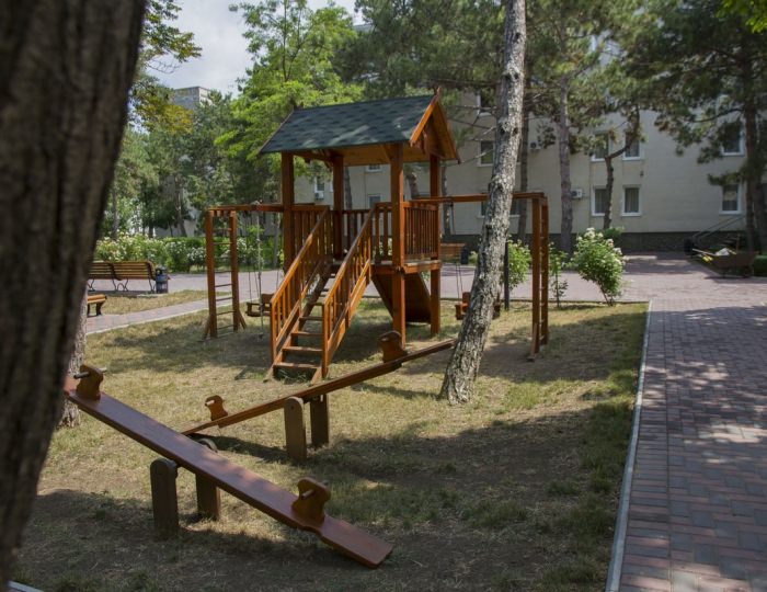 Детская площадка - Санаторий «Золотой берег» Евпатория