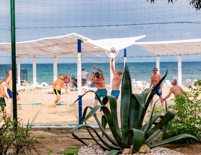 Спортивные площадки - Санаторий «Золотой берег» Евпатория