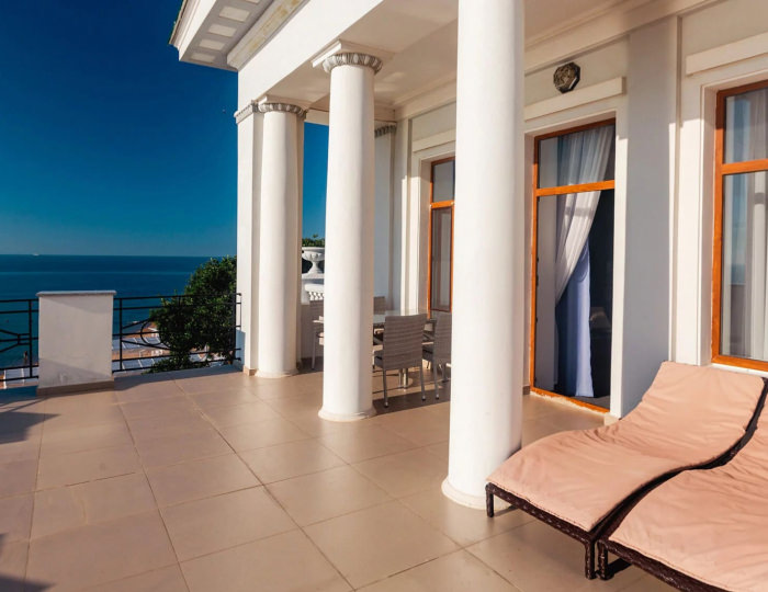 Двухкомнатный люкс с террасой (корпус «Графский») - Санаторий «Золотой берег» Евпатория